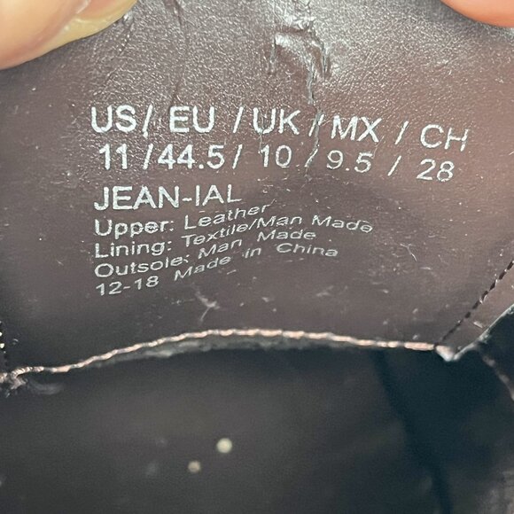 Reaction Kenneth Cole Jean-ial Derby Leather Shoes Size 11 main image 9